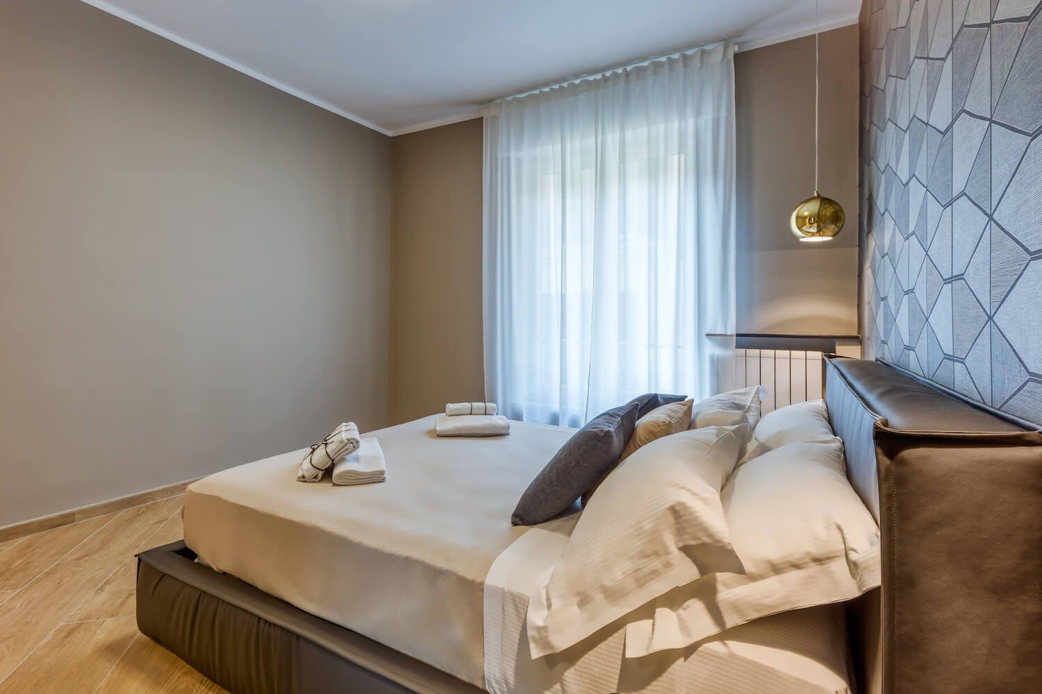 Dedalo: la seconda camera, con il letto a una piazza e mezza